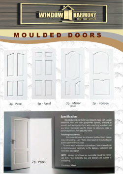 pure pine wood Molded doors