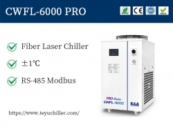 Industrial water chiller for 6KW fiber laser cutting & welding machine