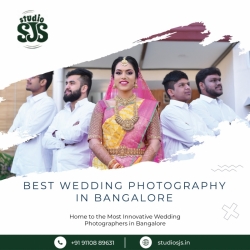 Top Best Wedding Photographers in Bangalore | Studio SJS