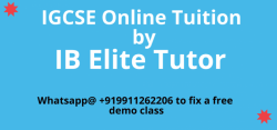 Online IGCSE Tuition 
