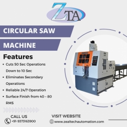 Zeal Tech Automation-Manufacture of Circular Saw Machine