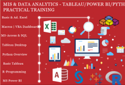 MIS Certification in Laxmi Nagar, Nirman Vihar, Preet Vihar, Delhi, SLA Institute, Excel, VBA, SQL, Power BI, Tableau Classes, 100% Job, 