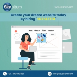  Add creativity to your triumph with skyaltum - Best website design company in Bangalore