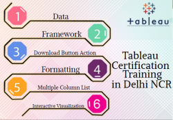 Tableau Certification in Delhi, SLA Institute, Excel, VBA, SQL Training Course, 100% Job, Free Demo Classes,